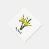 Paper Napkin - Daffodil Serviette (Ecke)