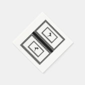 Paper Napkin Dancer Serviette (Ecke)