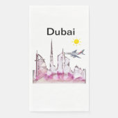 Paper Napkin dubai Serviette (Vorderseite)