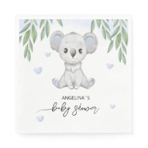 Paper Napkin für Babydusche.