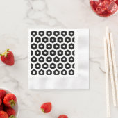 Paper Napkin - Hexagons Serviette (Beispiel)
