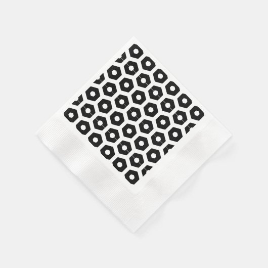 Paper Napkin - Hexagons Serviette (Ecke)
