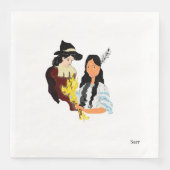 Paper Napkin: Holiday Erntedank Serviette (Vorderseite)