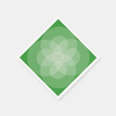 Paper Napkin - Intersektionszirkel Serviette (Ecke)