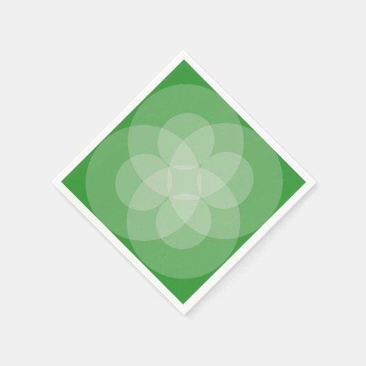 Paper Napkin - Intersektionszirkel Serviette (Ecke)