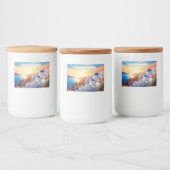 Paper Napkin Lebensmitteletikett (Flaschen)