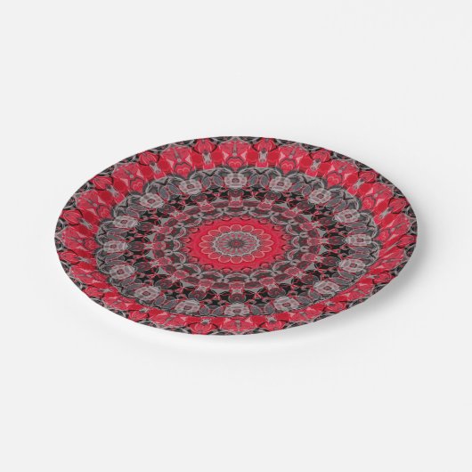 Paper Napkin Pappteller (Schrägansicht)