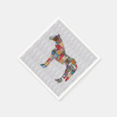 Paper Napkin - Race ART von Navin JOSHI Serviette (Ecke)