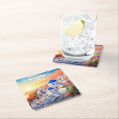 Paper Napkin Rechteckiger Pappuntersetzer (Vor Ort)