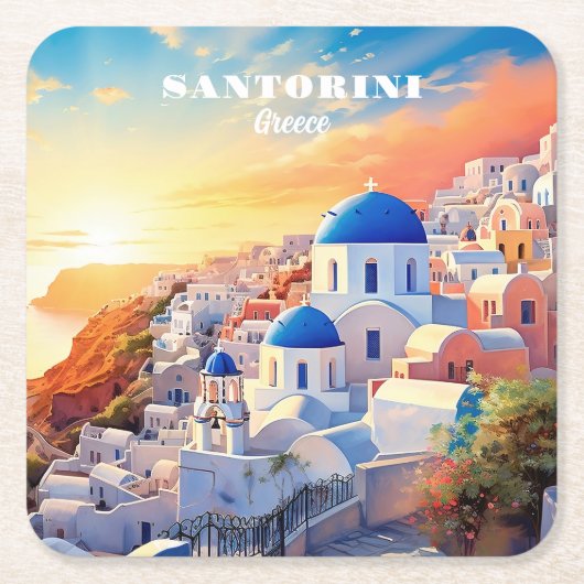 Paper Napkin Rechteckiger Pappuntersetzer (Vorderseite)