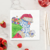 Paper Napkin Santa Serviette (Beispiel)
