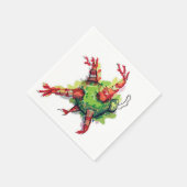 Paper Napkin Serviette (Ecke)