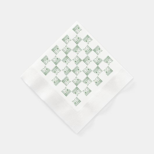 Paper Napkin Serviette (Ecke)