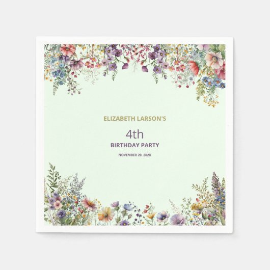 Paper Napkin Serviette (Vorderseite)