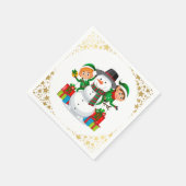 Paper Napkin Serviette (Ecke)