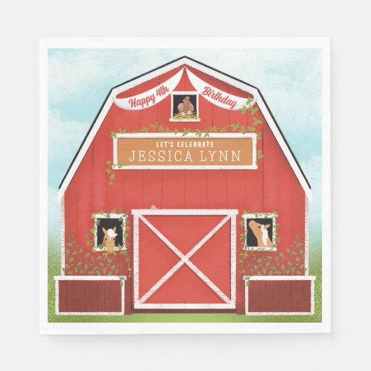 Paper Napkin Serviette (Vorderseite)