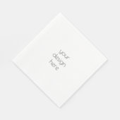 Paper Napkin Serviette (Ecke)