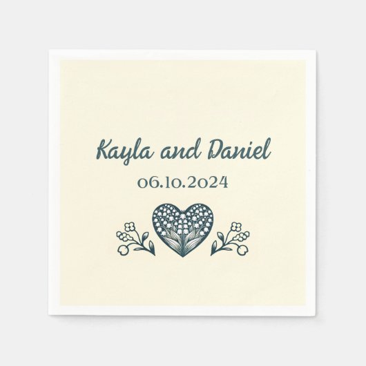 Paper Napkin Serviette (Vorderseite)