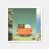 Paper Napkin Serviette (Vorderseite)