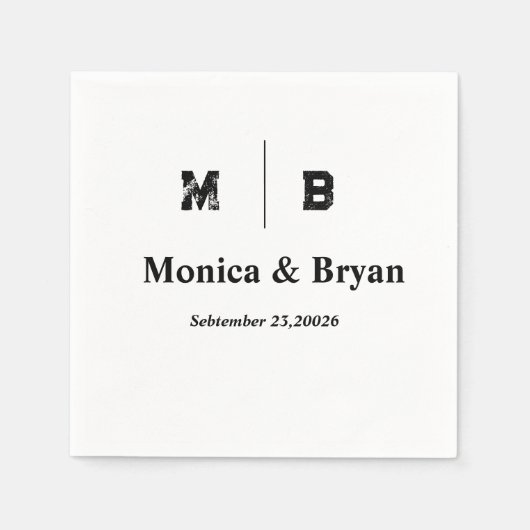 Paper Napkin Serviette (Vorderseite)