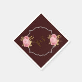 Paper Napkin Serviette (Ecke)