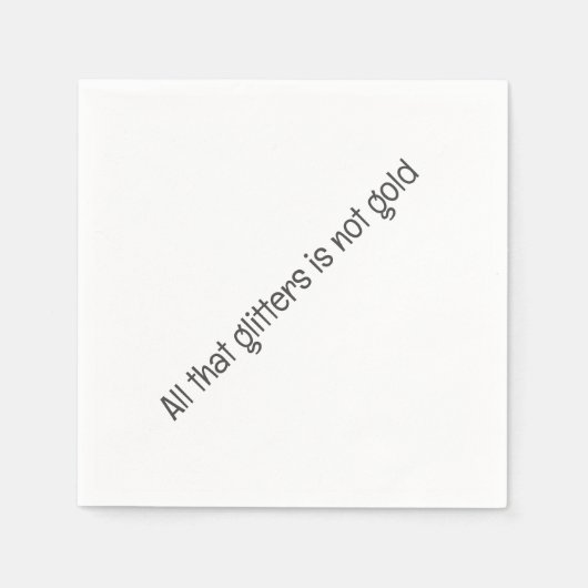 Paper Napkin Serviette (Vorderseite)