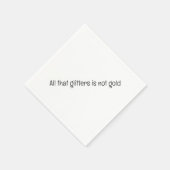 Paper Napkin Serviette (Ecke)