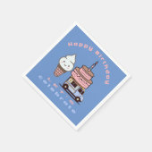 Paper Napkin Serviette (Ecke)