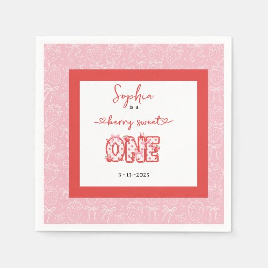 Paper Napkin Serviette (Vorderseite)