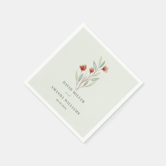 Paper Napkin Serviette (Ecke)