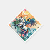 Paper Napkin Serviette (Ecke)