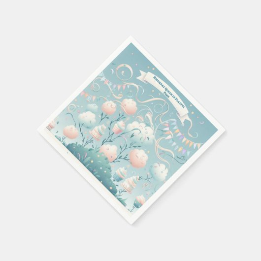 Paper Napkin Serviette (Ecke)