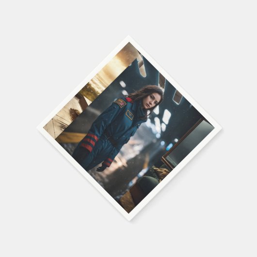 Paper Napkin Serviette (Ecke)