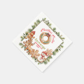 Paper Napkin Serviette (Ecke)