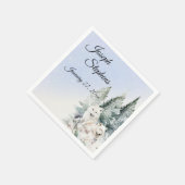 Paper Napkin Serviette (Ecke)