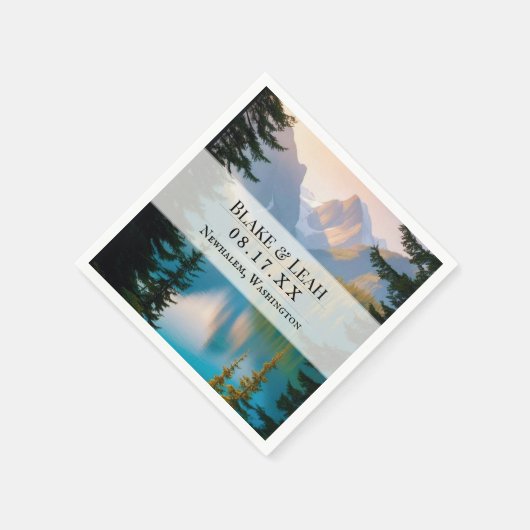 Paper Napkin Serviette (Ecke)