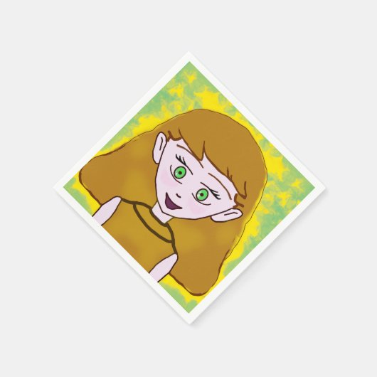 Paper Napkin Serviette (Ecke)