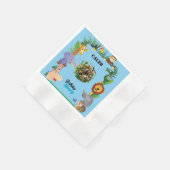 Paper Napkin Serviette (Ecke)