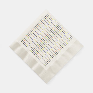 Paper Napkin Set Serviette