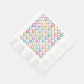 Paper Napkin sklavisch Serviette (Ecke)