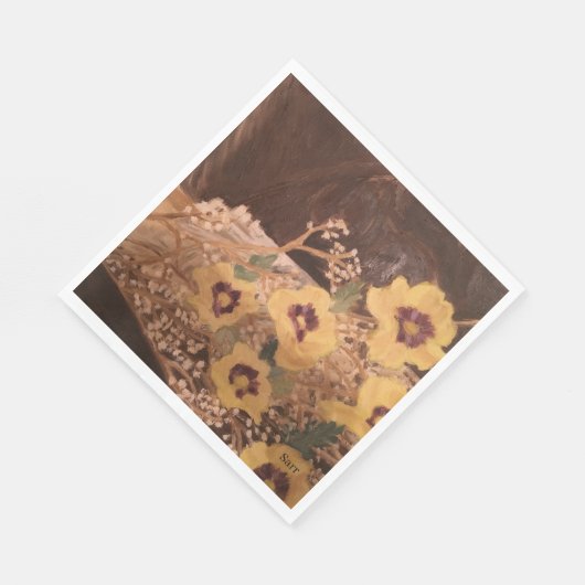 Paper Napkin Still Life Serviette (Ecke)