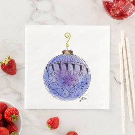 Paper Napkin - Weltfrieden Ornament Serviette