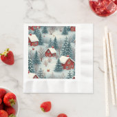 Paper Napkin (Winter) Serviette (Beispiel)