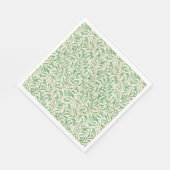 Paper Napkins Art Nouveau Willow Bough Pattern Serviette (Ecke)
