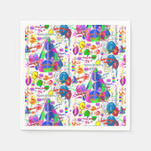 Paper Napkins August, 15 Geburtstag Serviette (Vorderseite)