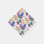 Paper Napkins August, 17 Geburtstag Serviette (Ecke)