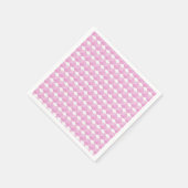 Paper Napkins - Baby Blockmuster in Pinks Serviette (Ecke)