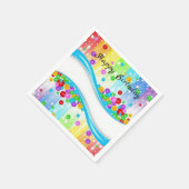 Paper Napkins Birthday Serviette (Ecke)