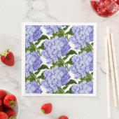 Paper Napkins-Blue Hydrangeas Serviette (Beispiel)