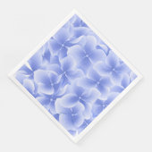 Paper Napkins-Blue Hydrangeas Serviette (Ecke)